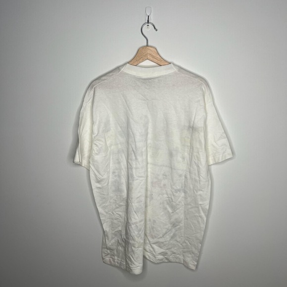 Vintage Mickey Unlimited Shirt Mens XL White All Over Graphic Cartoon Disney 90s - Picture 4 of 7